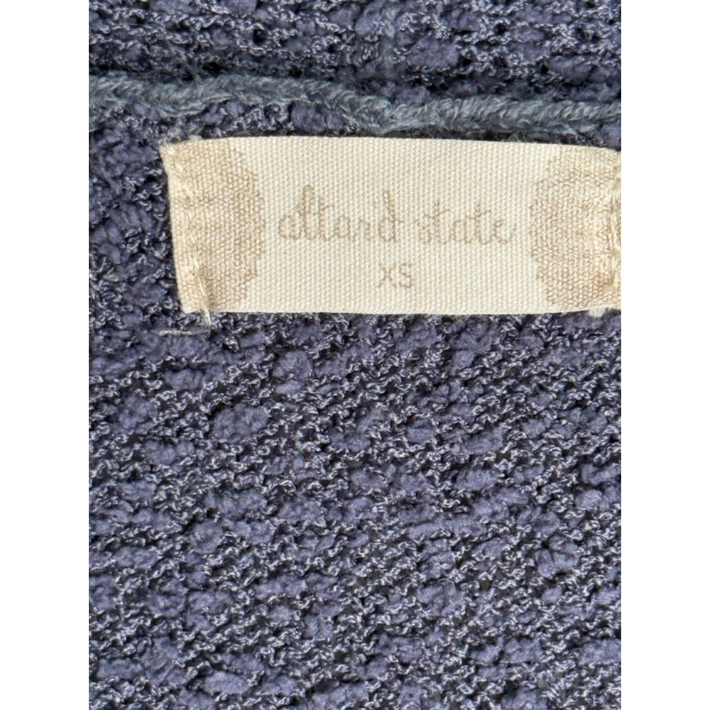 Women's Altard State Blue & White Star Print Cardigan Sweater XS - Picture 6 of 8